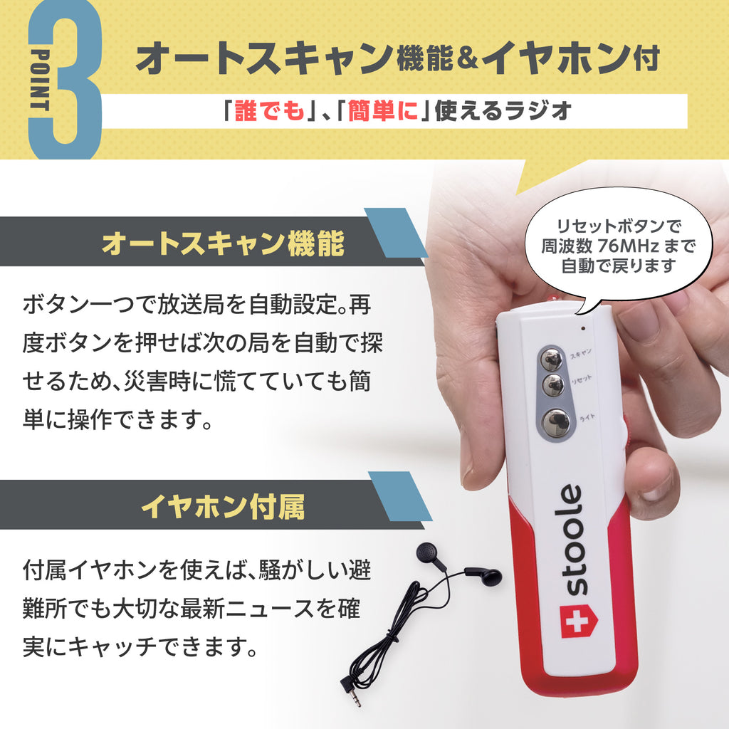 小型ラジオ